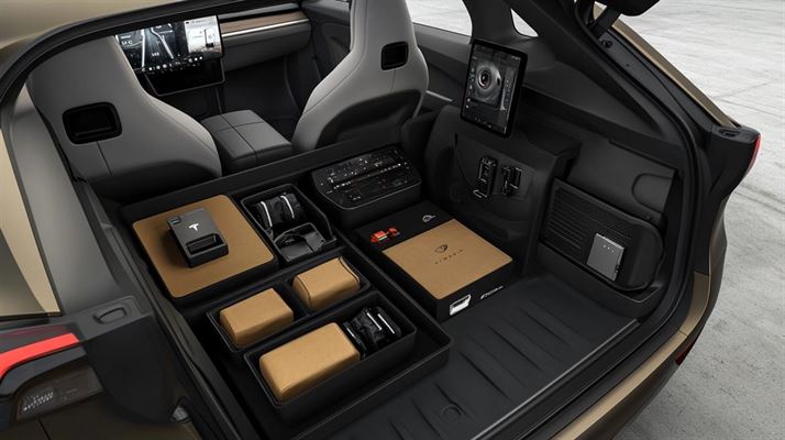 Tilbehør til tesla model 3 highland